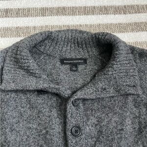 Banana Republic Charcoal Cardigan for Men